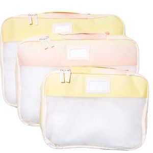 SOLD - CALPAK Set of 3 Packing Cubes in Sorbet